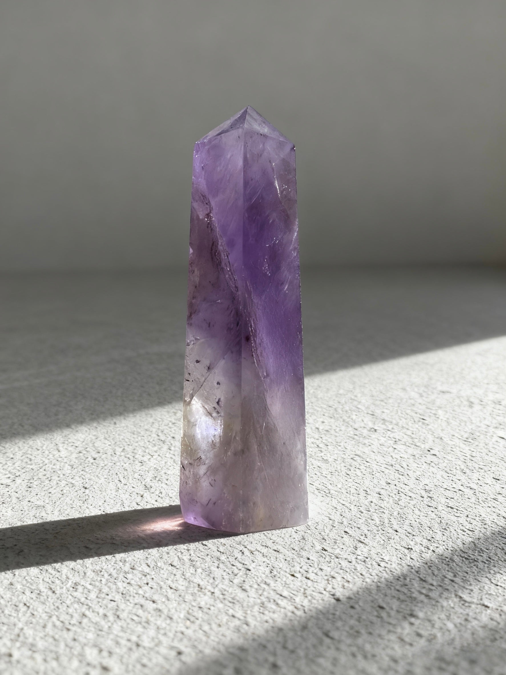Omira Amethyst Crystal Tower