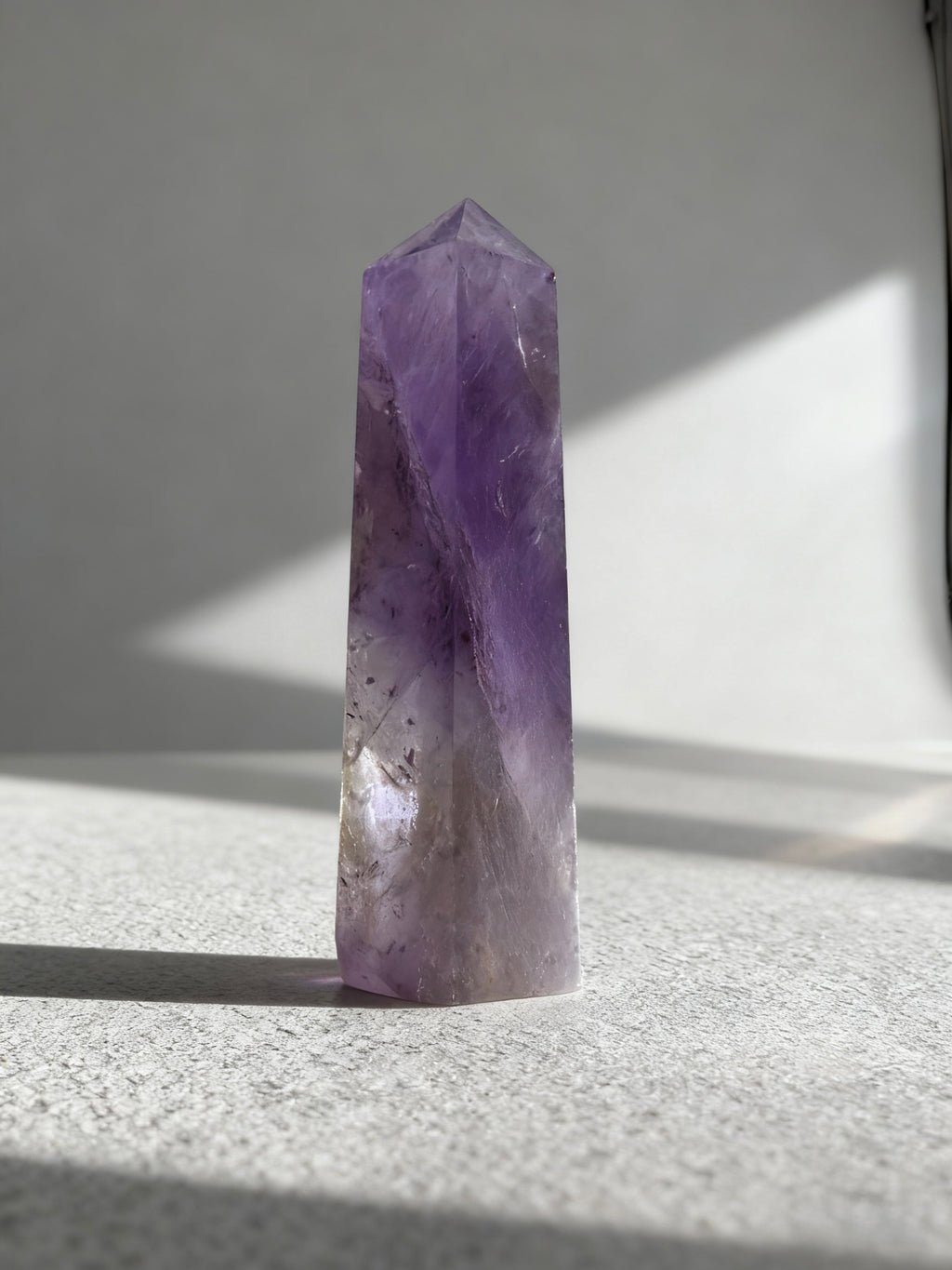 Omira Amethyst Crystal Tower