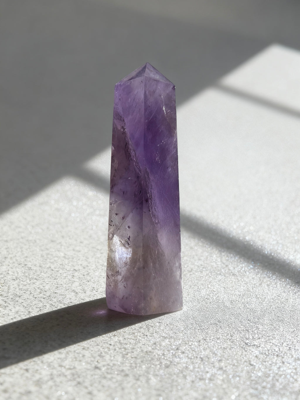 Omira Amethyst Crystal Tower