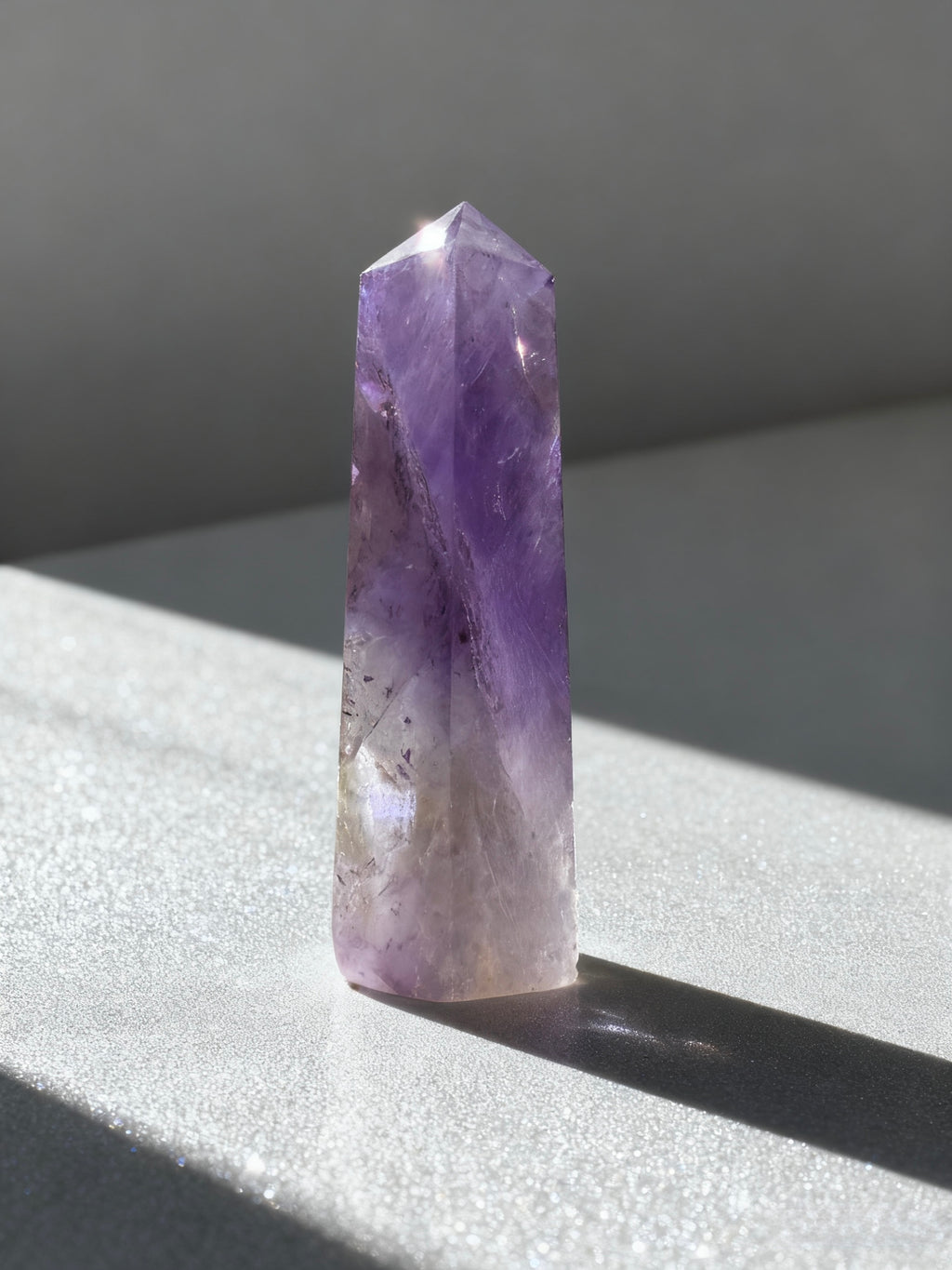 Omira Amethyst Crystal Tower