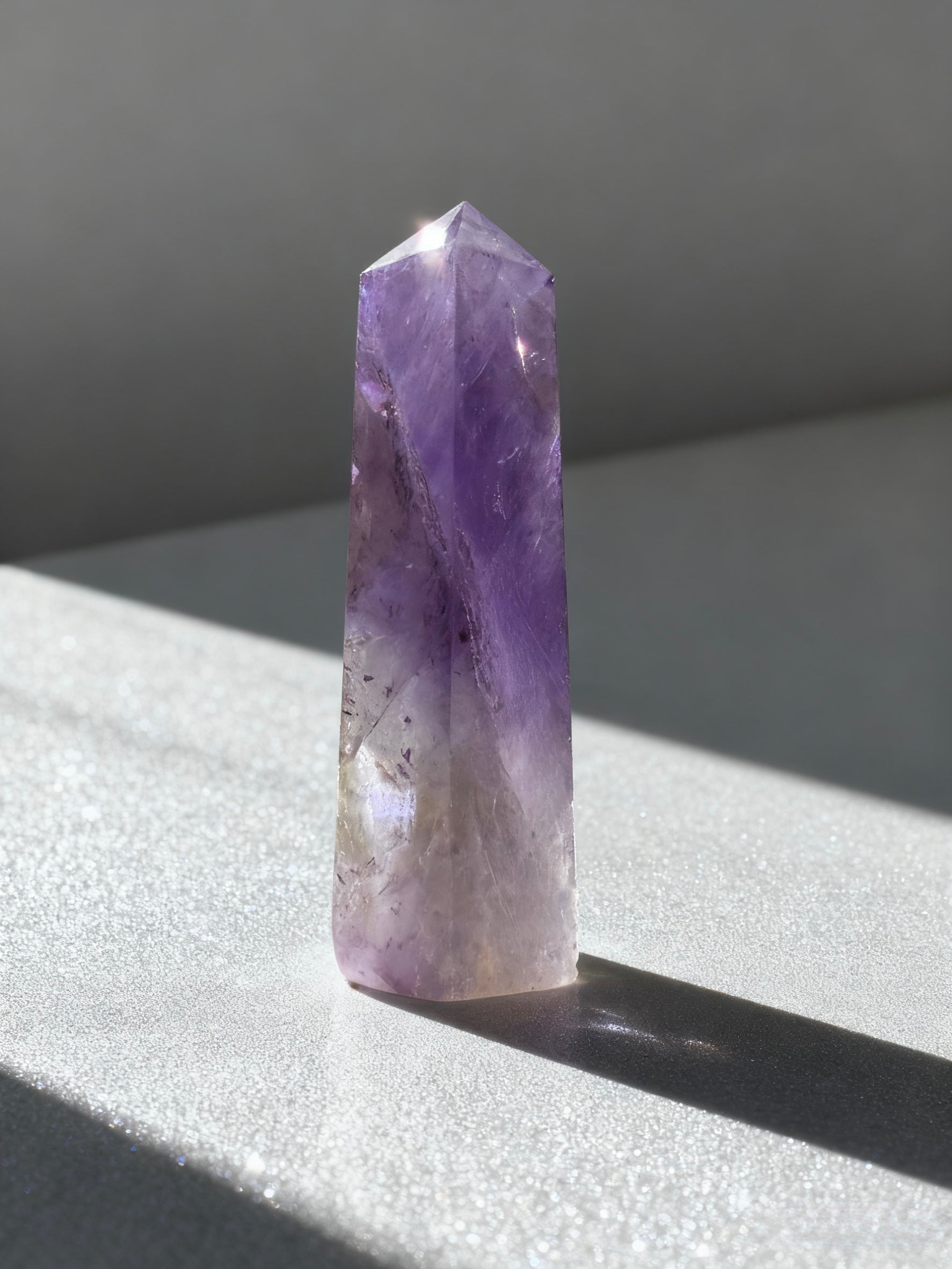 Omira Amethyst Crystal Tower