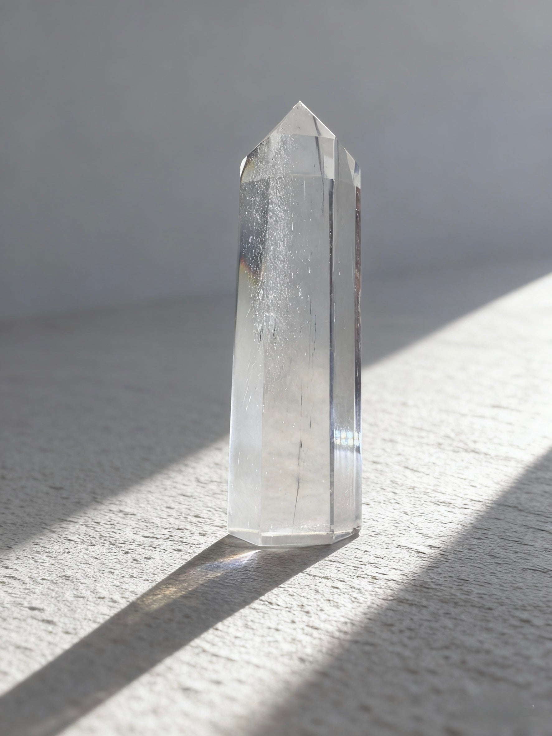 Omira Clear Quartz Tower