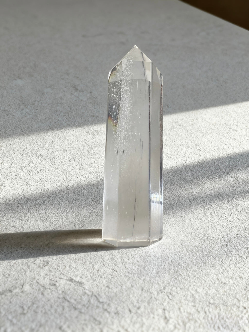 Omira Clear Quartz Tower