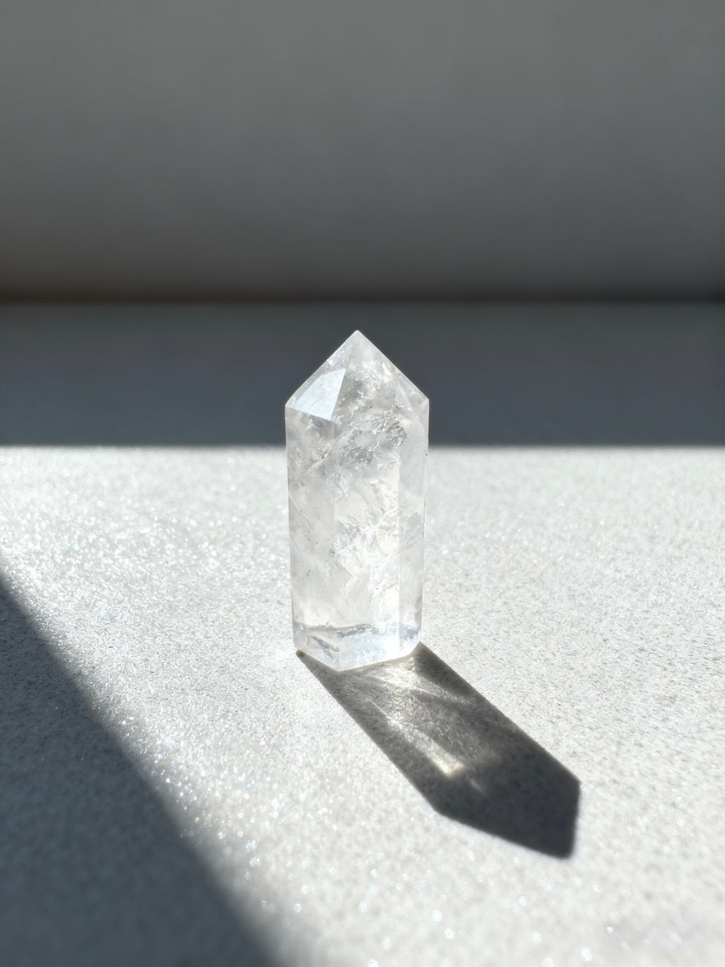 Omira Clear Quartz Tower