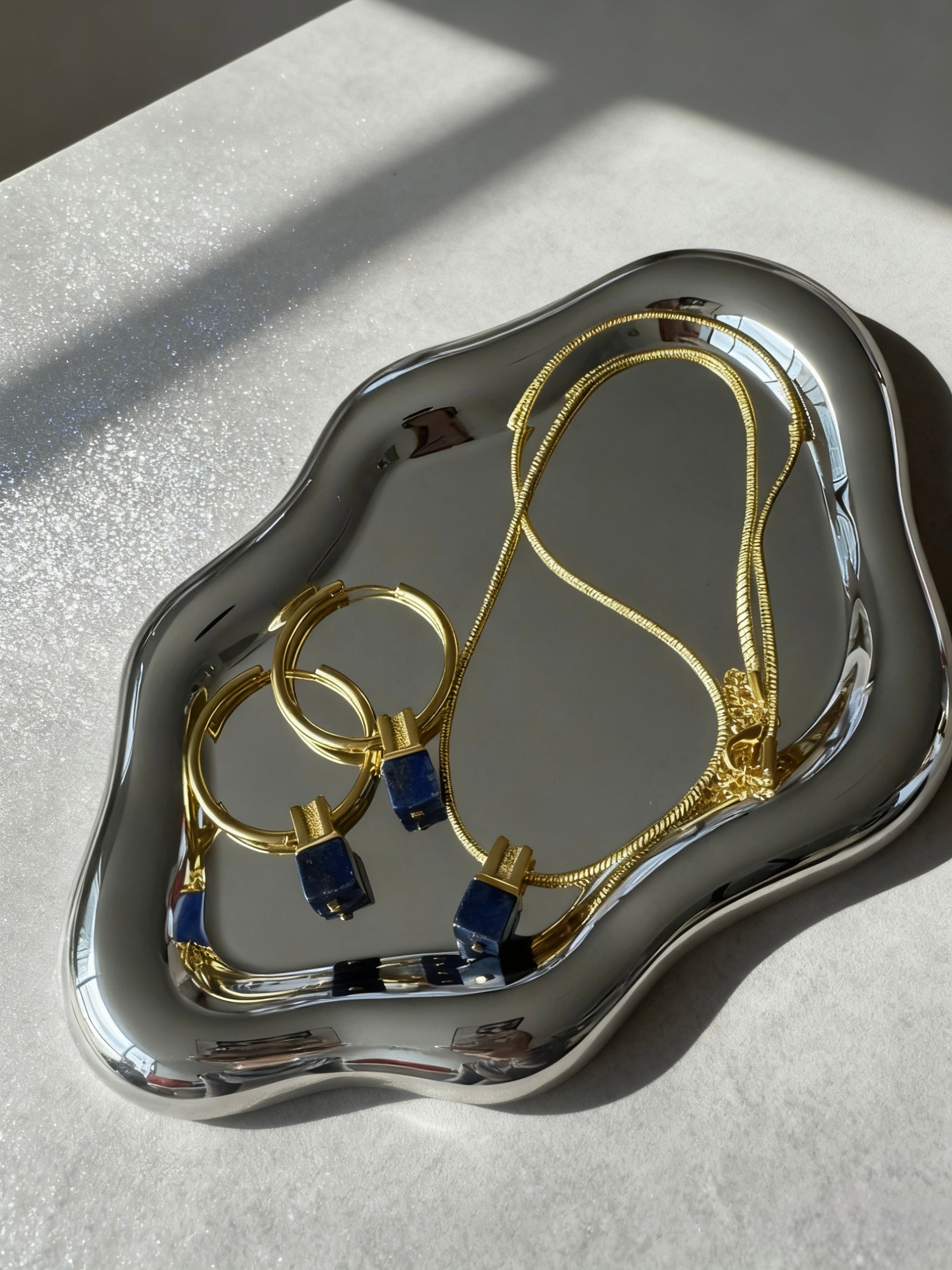 Omira Lapis Lazuli Jewelry Set