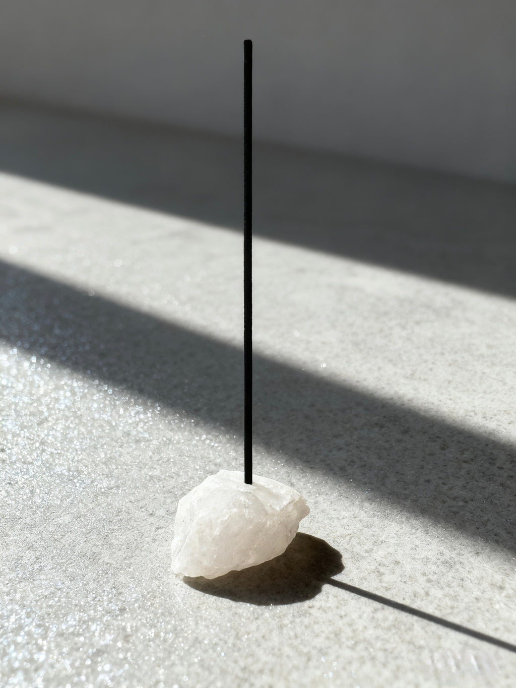 Omira Clear Quartz Incense Holder