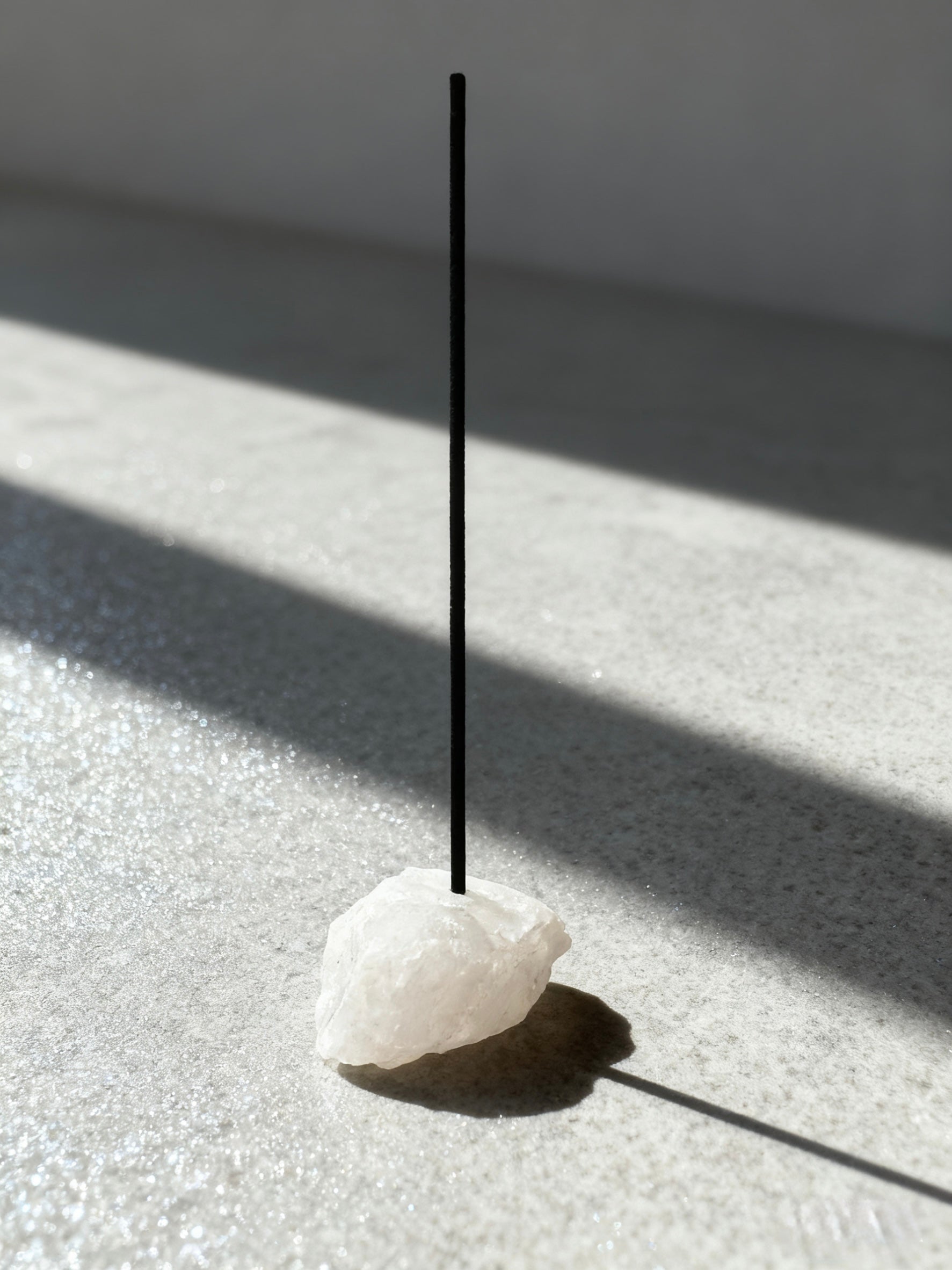 Omira Clear Quartz Incense Holder